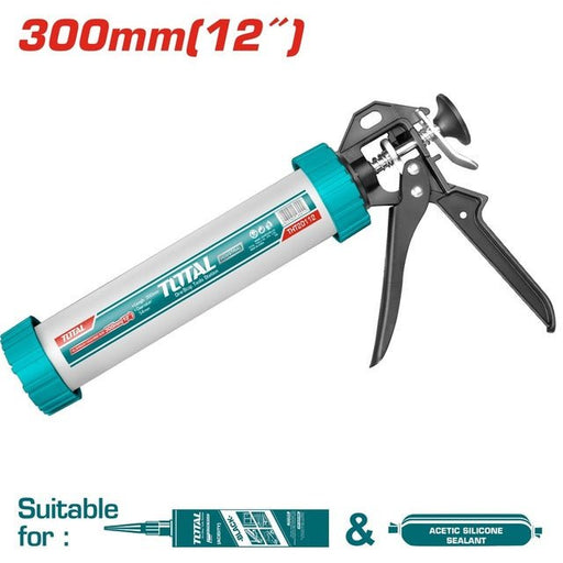 THT20112 – Pistolet Calfeutrer Aluminium TOTAL 12 Pouces – Léger - TOTAL TOOLS TUNISIA Site officiel | Station d'outils