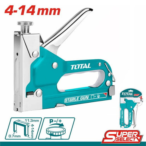 THT311425 Agrafeuse Manuelle TOTAL Force 4 - 14 Mm Fixation - TOTAL TOOLS TUNISIA Site officiel | Station d'outils