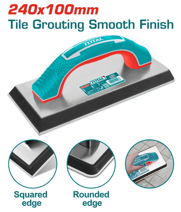 THT8324106 – Taloche Caoutchouc TOTAL 240x100mm – Poignée PP - TOTAL TOOLS TUNISIA Site officiel | Station d'outils