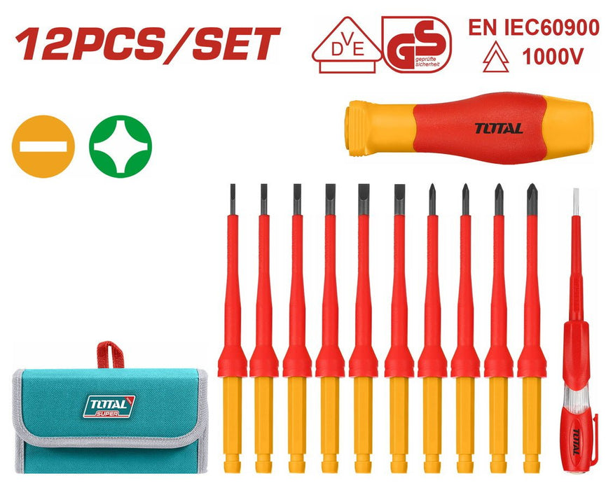 Tournevis Total JX12 Inter THKISD1201 Magnétique Précision - TOTAL TOOLS TUNISIA Site officiel | Station d'outils
