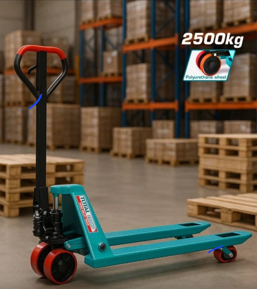 TRANSPALETTE 2,5 T THT301251 - Transpalette - Charges Lourdes - TOTAL TOOLS TUNISIA Site officiel | Station d'outils