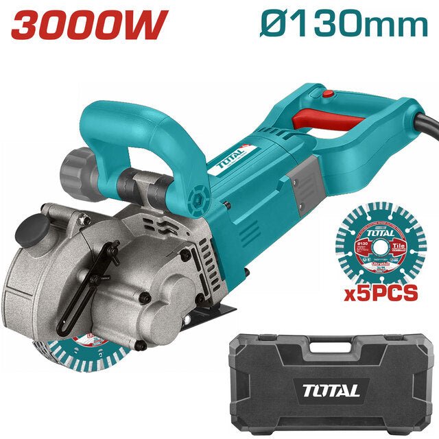 TWLC1301 - Rainureuse Murale TOTAL 3000 W 125 mm - Efficace - TOTAL TOOLS TUNISIA Site officiel | Station d'outils
