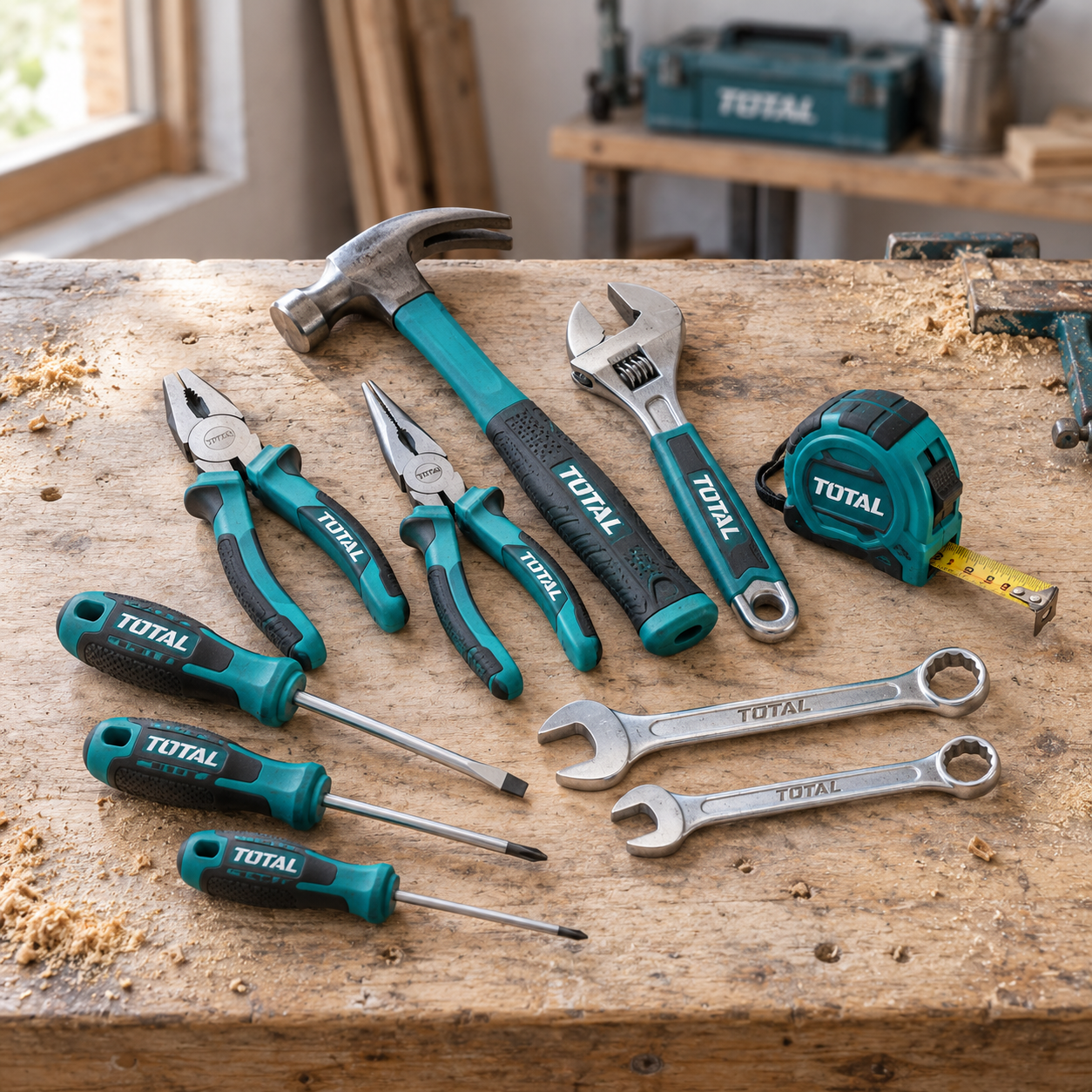 Outils à main - TOTAL TOOLS TUNISIA Site officiel  | Station d'outils