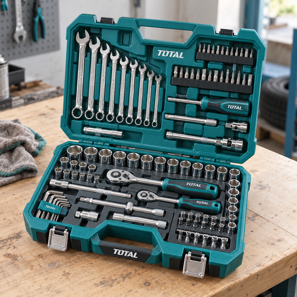 Coffret TOTAL - TOTAL TOOLS TUNISIA Site officiel  | Station d'outils