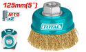 Brosse Métallique 125mm Écrou TAC31051 Nettoyage Ébavurage - TOTAL TOOLS TUNISIA Site officiel | Station d'outils