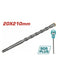 Foret SDS Plus 20x210 Carbure 4 Taillants Total SDS2104 - TOTAL TOOLS TUNISIA Site officiel | Station d'outils