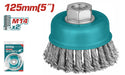 TOTAL Brosse Torsadée Polyvalente 125 Mm Nettoyage TAC32051 - TOTAL TOOLS TUNISIA Site officiel | Station d'outils