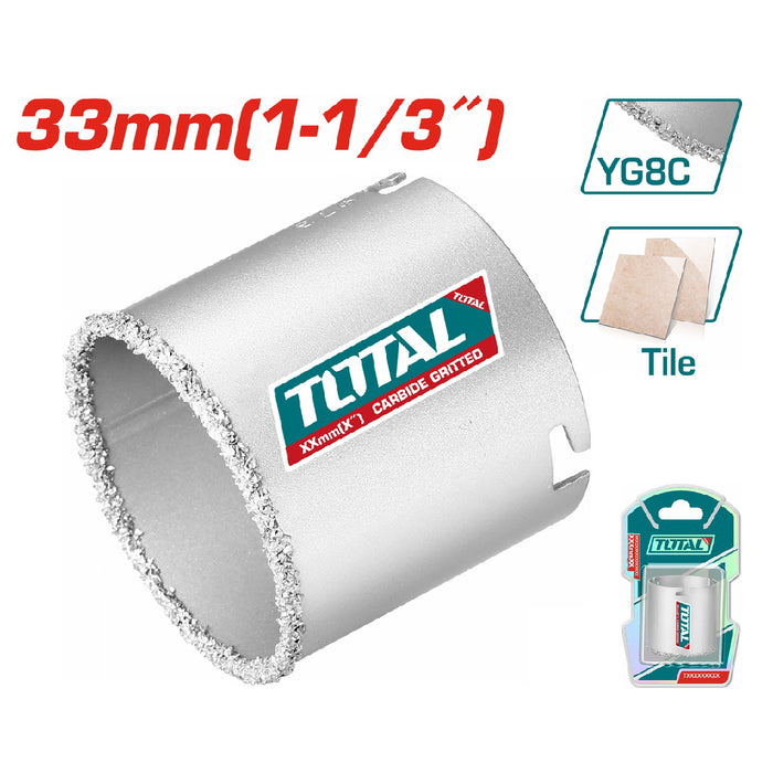 TOTAL TAC440331 – Scie cloche carbure 33 mm