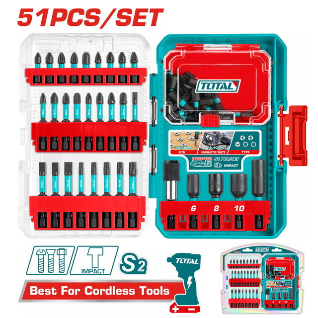 Total JX 51PCS EMBOUTS TACSDL25106