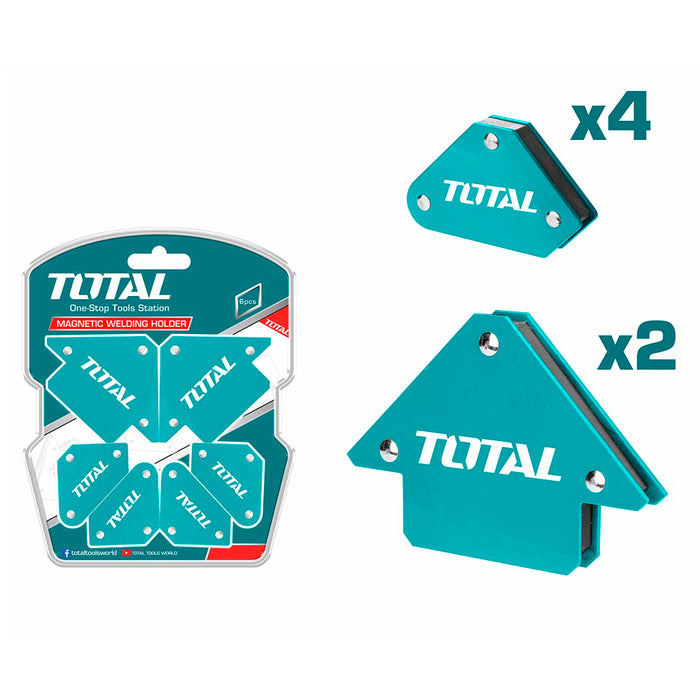 حامل لحام مغناطيسي ٣ بوصة - توتال تونس TAMWH6002