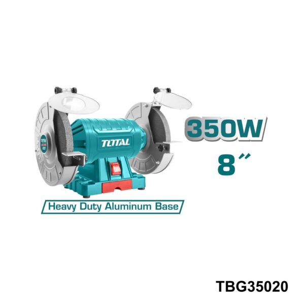 TOTAL touret à meuler 350w TBG35020