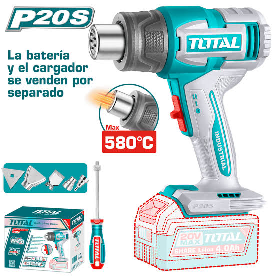 Total Décapeur Thermique Sans Fil P20S 20V  TBLI2008