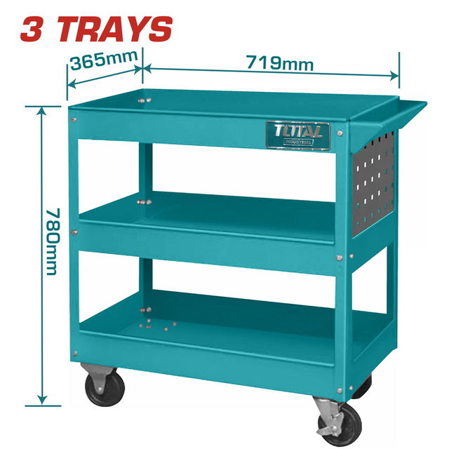 Chariot Atelier 100 Kg 4 Roues TOTAL TUNISIA THPTC301 - TOTAL TOOLS TUNISIA Site officiel | Station d'outils