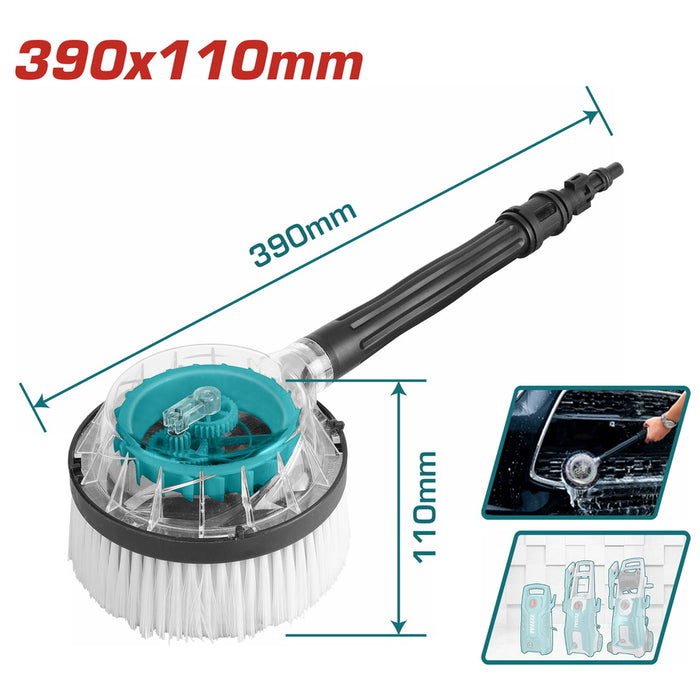 Brosse rotative pour nettoyeur haute pression TOTAL THRB8702 – 110 mm