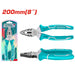 THT110806P - Pince Universelle Total 200 Mm - Ergonomique - TOTAL TOOLS TUNISIA Site officiel | Station d'outils