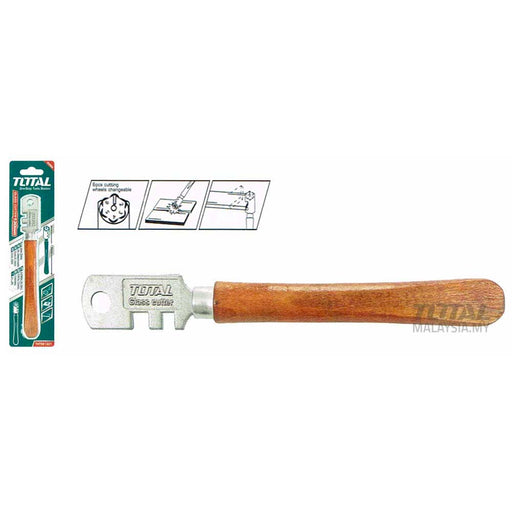 THT561301 Coupe Verre TOTAL Manche Bois 6 Molettes - TOTAL TOOLS TUNISIA Site officiel | Station d'outils