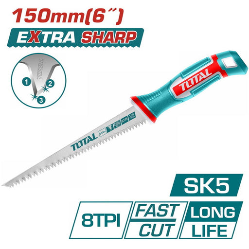 Scie Panneaux SK5 150 8TPI TOTAL TUNISIA Coupes THWBSW1508 - TOTAL TOOLS TUNISIA Site officiel | Station d'outils