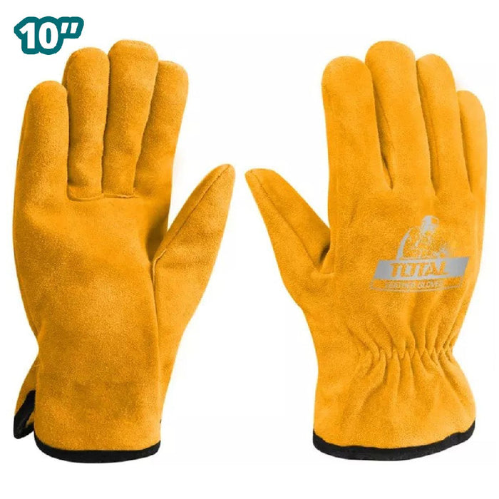 Gants Cuir Croûte De Haute Qualité 10 Pouces Total TSP14210