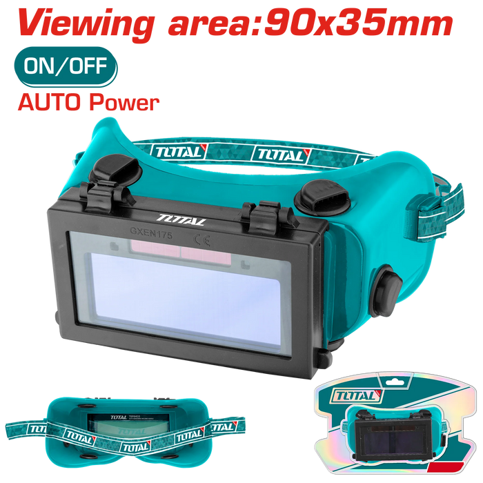 Lunette De Soudage Automatique Total TSP9403 Avec Filtre Électronique LCD