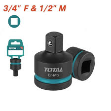 Adaptateur 3/4 F Vers 1/2 M Cr - Mo Total Outils Professionnel - TOTAL TOOLS TUNISIA Site officiel | Station d'outils