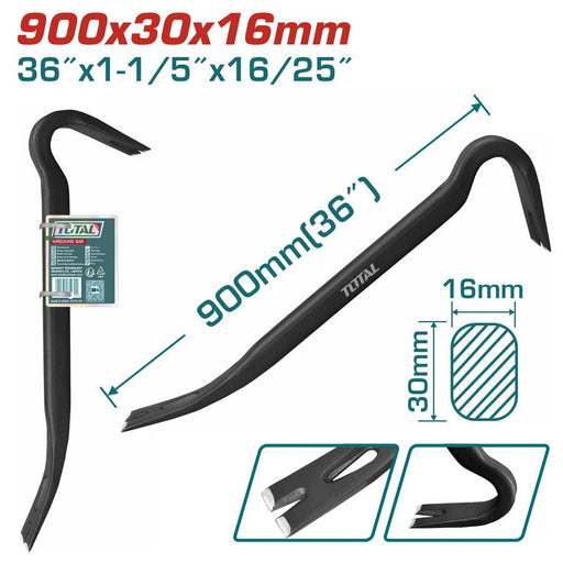 Arrache Clou 900x30mm Acier Forgé Total Démolition THT431362 - TOTAL TOOLS TUNISIA Site officiel | Station d'outils