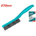 Brosse Métallique 270 Mm TOTAL TUNISIA Nettoyage TAC3804051 - TOTAL TOOLS TUNISIA Site officiel | Station d'outils