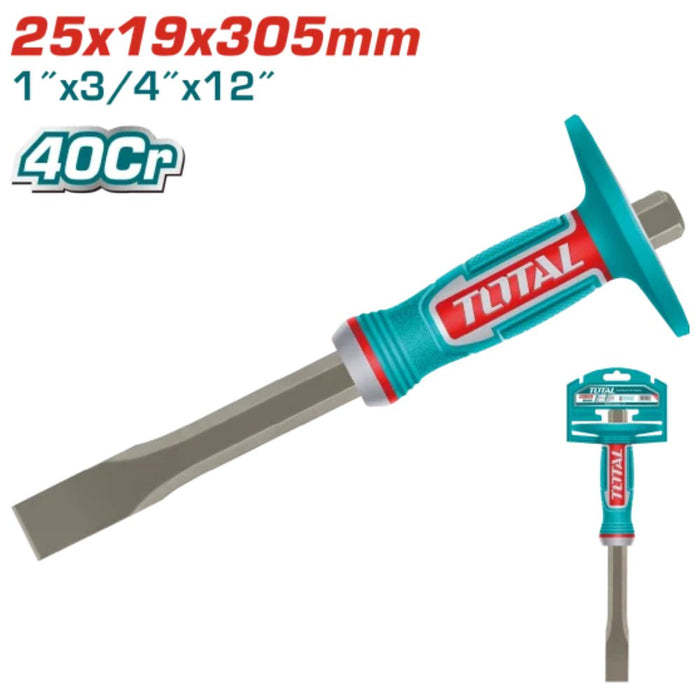 BURIN MACON PLAT 25X305MM THT4532519 - TOTAL TOOLS TUNISIA Site officiel | Station d'outils