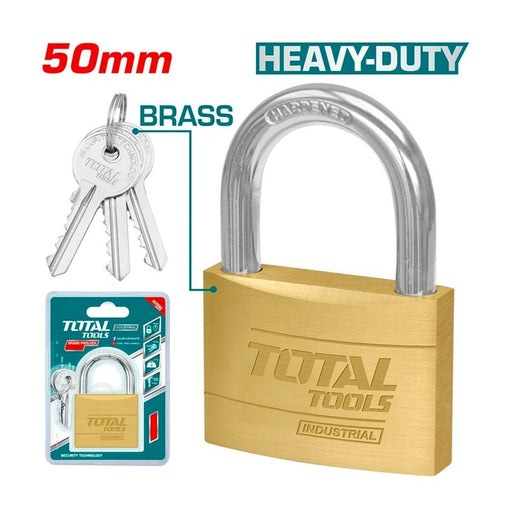 Cadenas En Laiton 50MM – TOTAL TUNISIA Fiable – TLK32502 - TOTAL TOOLS TUNISIA Site officiel | Station d'outils