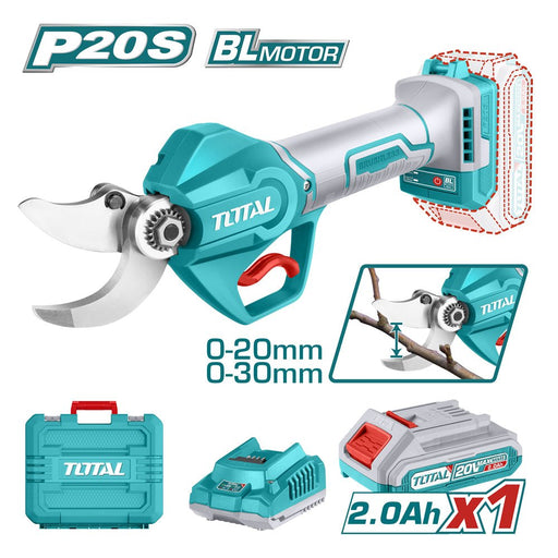 Cisaille Droite Sans Charbon 20V Brushless 2Ah TOTAL P20S - TOTAL TOOLS TUNISIA Site officiel | Station d'outils