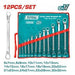 Clés Polygones 12 Pièces Vanadium Total Tunisie THT1024121 - TOTAL TOOLS TUNISIA Site officiel | Station d'outils