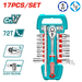Coffret Douilles Demi Pouce Avec Poignée Cliquet THT121171 - TOTAL TOOLS TUNISIA Site officiel | Station d'outils