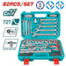 Coffret Outils CrV 82 Pièces TOTAL TUNISIA Fiable THT421802 - TOTAL TOOLS TUNISIA Site officiel | Station d'outils