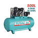 Compresseur Air 500 L 380 V 4 KW 5,5 CV Total Pour Atelier Pro - TOTAL TOOLS TUNISIA Site officiel | Station d'outils
