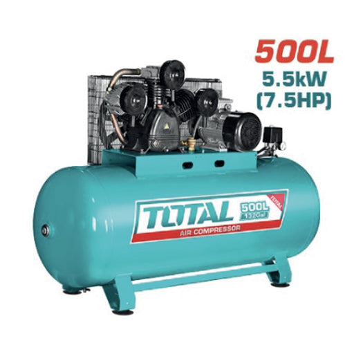 Compresseur Air 5,5 kW 500L - TOTAL TUNISIA Pro - TC1755002E - TOTAL TOOLS TUNISIA Site officiel | Station d'outils