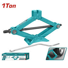 Cric Ciseaux Total 1 Tonne Manuel Avec Clé Fourni Acier Renforcé - TOTAL TOOLS TUNISIA Site officiel | Station d'outils