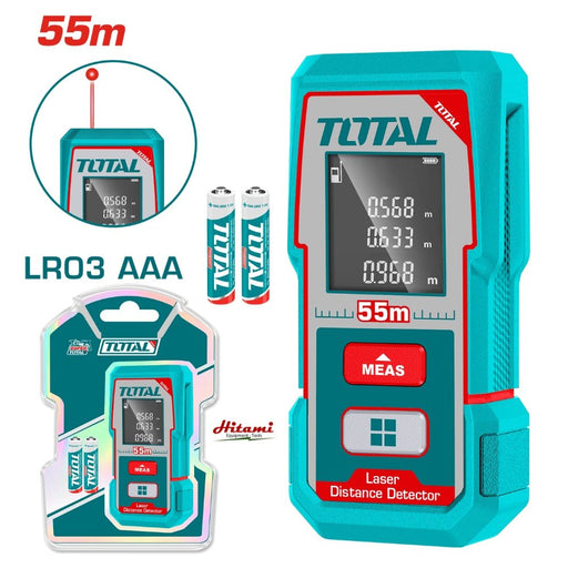 DETECTEUR DISTANCE LASER 55M TMT550166 - TOTAL TOOLS TUNISIA Site officiel | Station d'outils