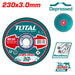 Disque Tronçon 230mm 3mm Pour Métal Inox Total Tac2212301ha - TOTAL TOOLS TUNISIA Site officiel | Station d'outils