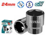 Douille Hex 24 Mm CrV 3/4 Drive – TOTAL TUNISIA THHAST34241 - TOTAL TOOLS TUNISIA Site officiel | Station d'outils