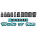 Douilles À Choc 1/2 Drive 10 Pièces TOTAL THISTD12101 - TOTAL TOOLS TUNISIA Site officiel | Station d'outils