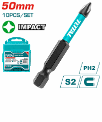 Embout PH2 50 Mm S2 TOTAL TUNISIA Vissage Tacim16PH223 - TOTAL TOOLS TUNISIA Site officiel | Station d'outils
