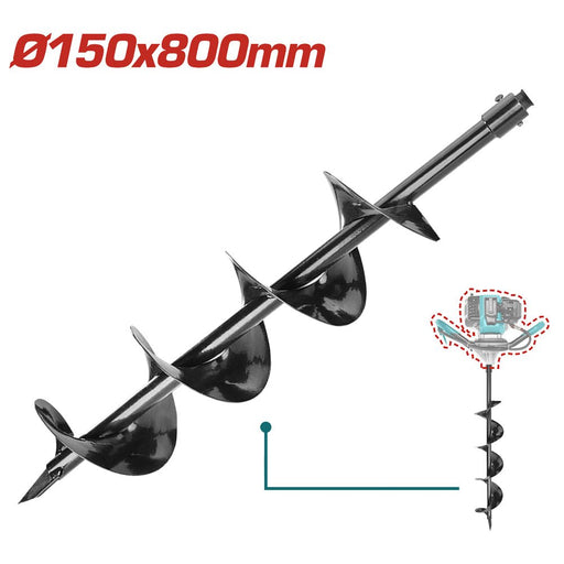 Embout Tarse De Terre 1,4 KW TEA55221 Pour Piquets Plantations 150 MM 80 CM - TOTAL TOOLS TUNISIA Site officiel | Station d'outils