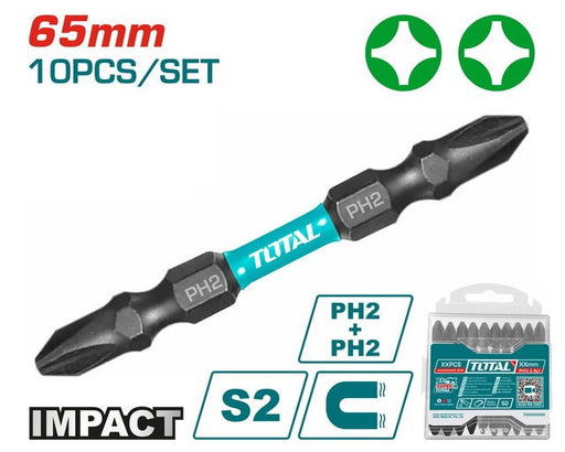 Embouts Tournevis PH2X60 Tacim16PH233 Haute Visibilité - TOTAL TOOLS TUNISIA Site officiel | Station d'outils