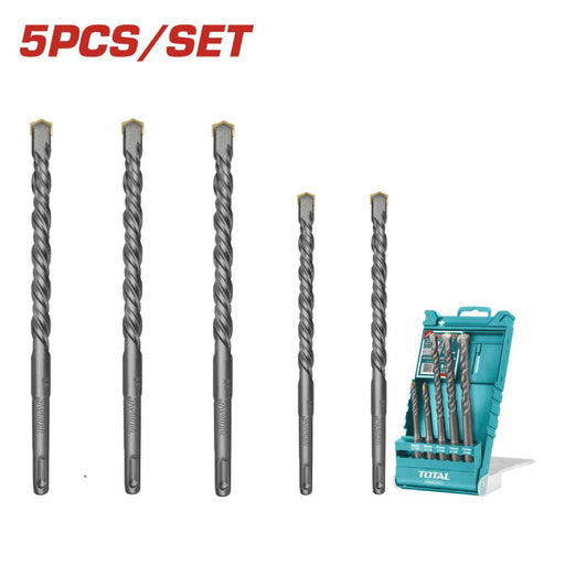 Ensemble De Forets SDS Plus Total TAC190501 6x110 12x160 - TOTAL TOOLS TUNISIA Site officiel | Station d'outils