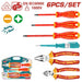 Ensemble Isolés 6Pcs 1000V TOTAL TUNISIA SécuritéTHKIST3062 - TOTAL TOOLS TUNISIA Site officiel | Station d'outils