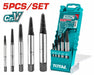 Extracteur Vis Total 5Pcs TOTAL TUNISIA Extraction TACSE0056 - TOTAL TOOLS TUNISIA Site officiel | Station d'outils