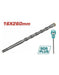Foret SDS Plus 16x260 Taillants TOTAL TUNISIA Perçage Béton - TOTAL TOOLS TUNISIA Site officiel | Station d'outils