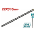 Foret SDS Plus Béton 22x310 Haute Résistance TAC312204C - TOTAL TOOLS TUNISIA Site officiel | Station d'outils
