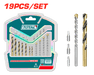 Kit Embouts Forets HSS Maçonnerie TOTAL TUNISIA TACSDB1901 - TOTAL TOOLS TUNISIA Site officiel | Station d'outils