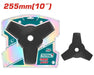 Lame Débroussailleuse 255 Mm 3 Dents Acier Qualité TBC895 - TOTAL TOOLS TUNISIA Site officiel | Station d'outils