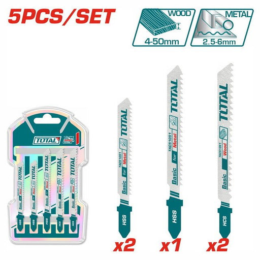 Lame Scie Sauteuse TAC51051 Universelle Coupe Précise TOTAL - TOTAL TOOLS TUNISIA Site officiel | Station d'outils